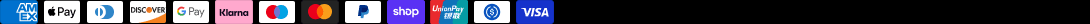 Accepted payment methods