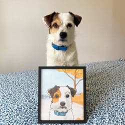 Customer pet portrait 1