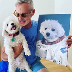 Customer pet portrait 3