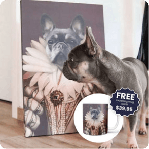 The Queen Custom Pet Canvas