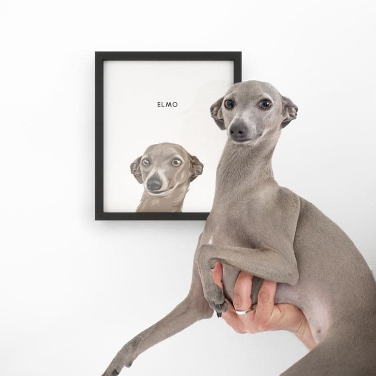 Bryan's custom pet portrait
